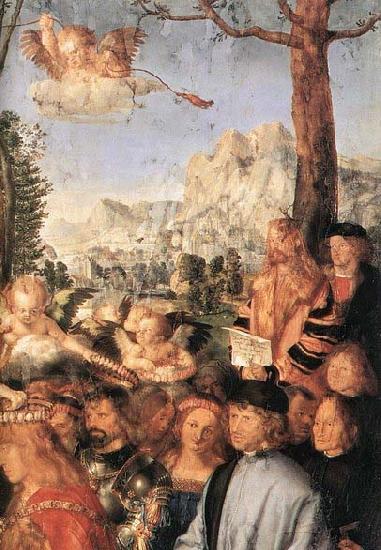 Albrecht Durer Feast of the Rose Garlands Sweden oil painting art